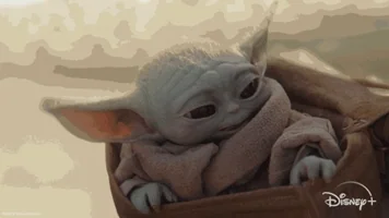 Grogu em velocidade!